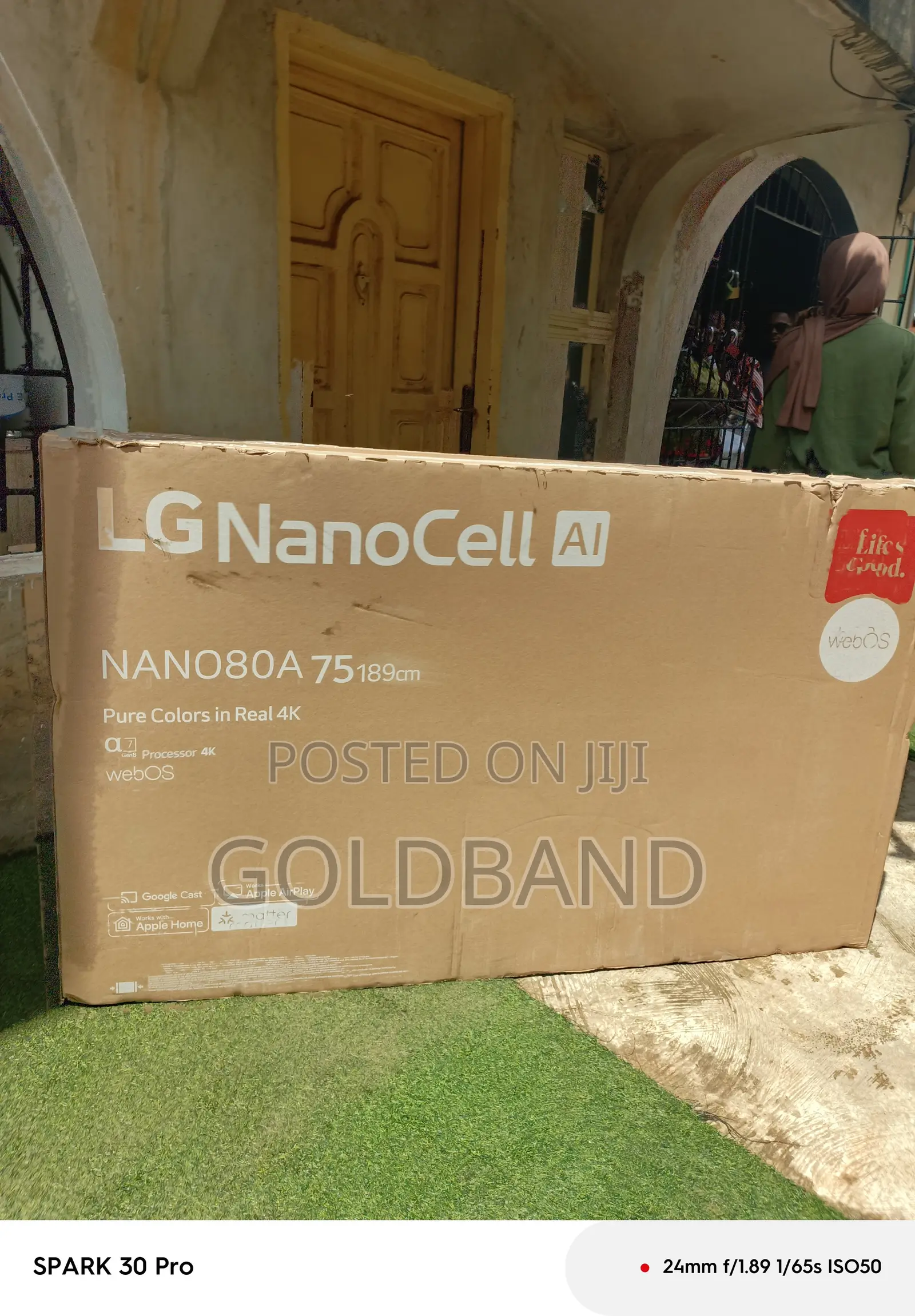 LG NANO80A 75-Inch Smart TV – Immerse Yourself in Every Scene