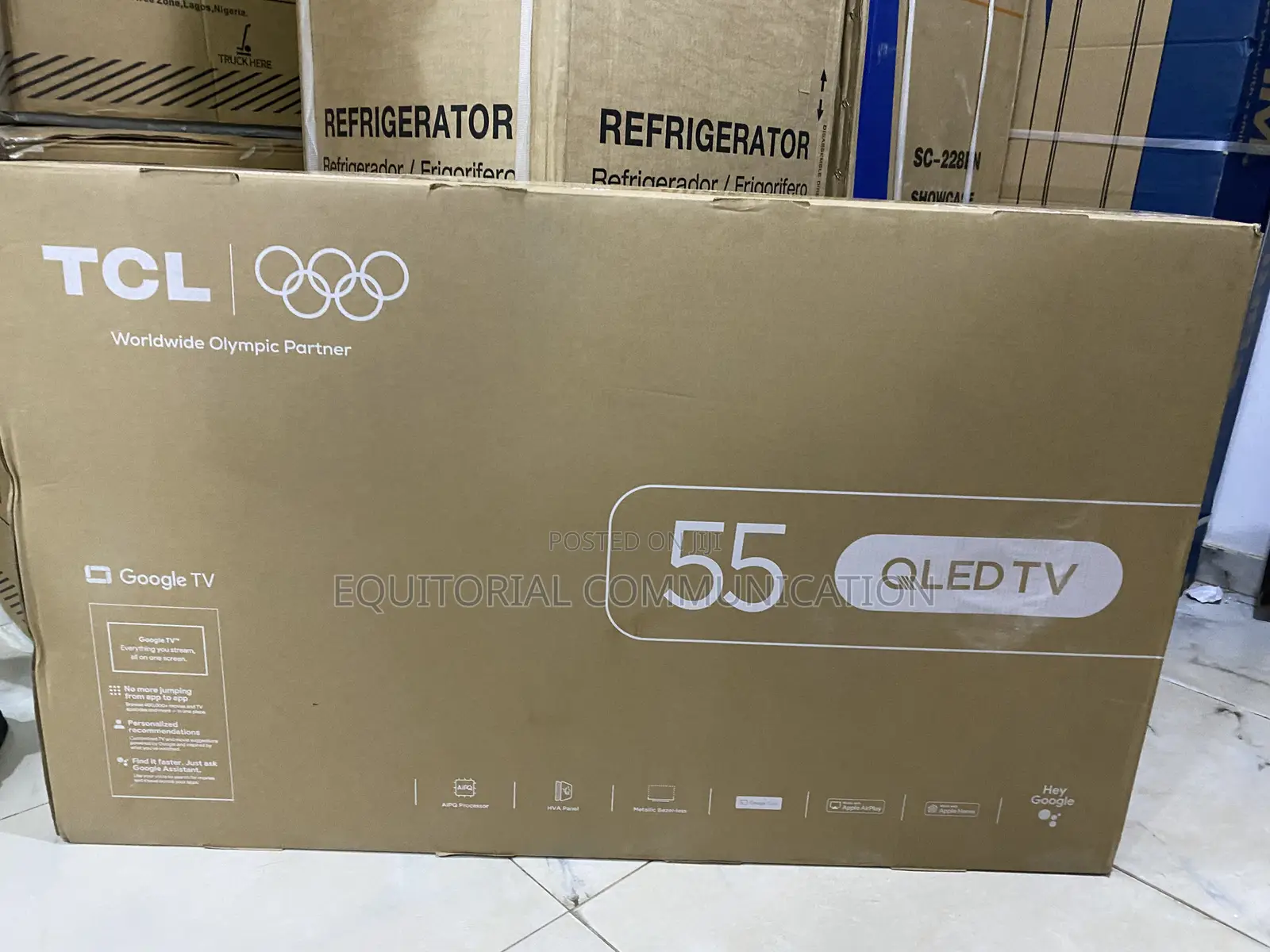 TCL 55t6d 55 Inch Smart Television 100v-240v