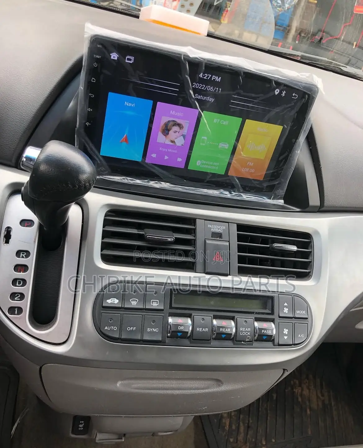 Honda Odyssey 2005-2010 Navigation Android/Reverse Camera