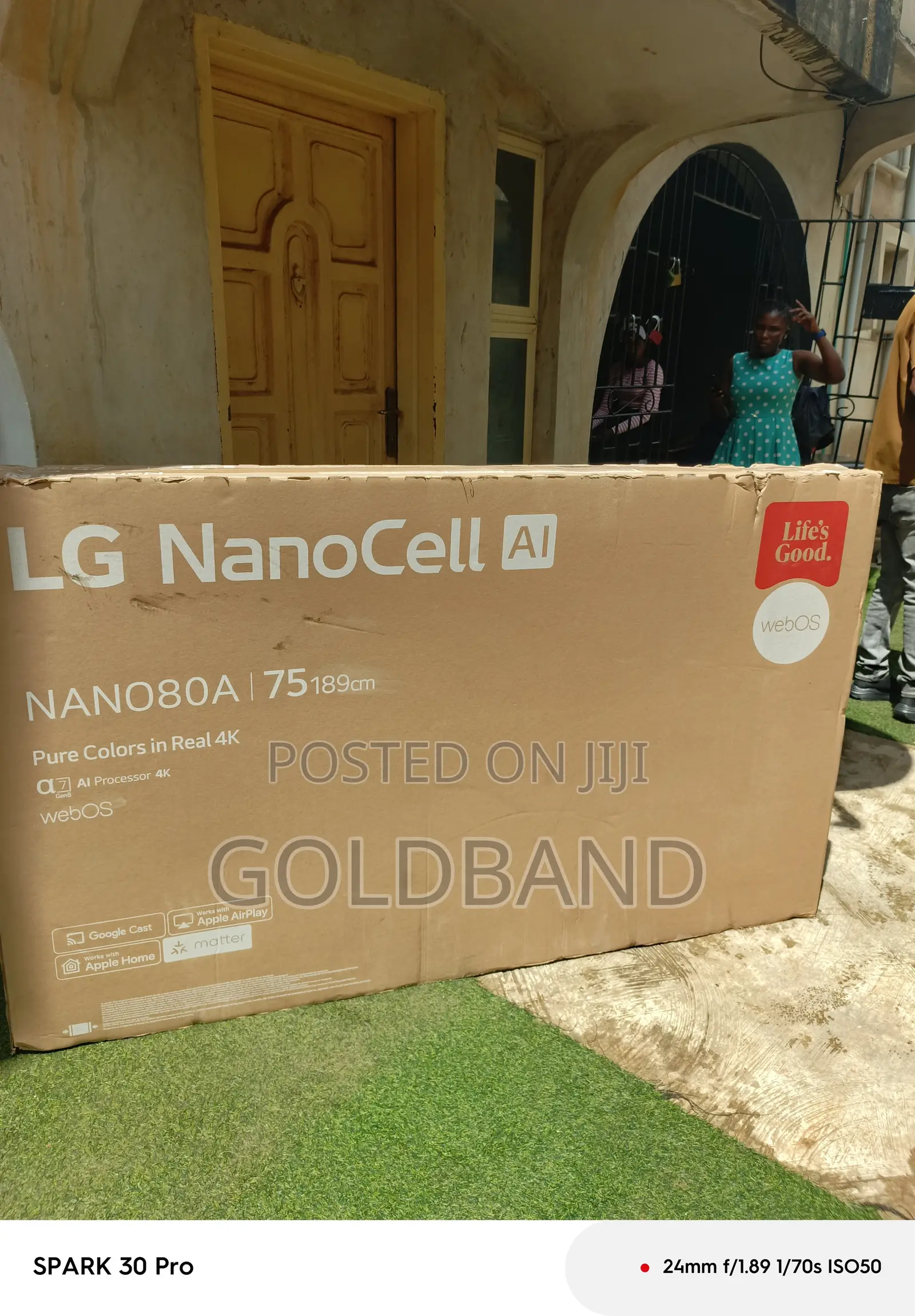 LG NANO80A 75′′ NanoCell Smart TV – New Home Entertainment Hub