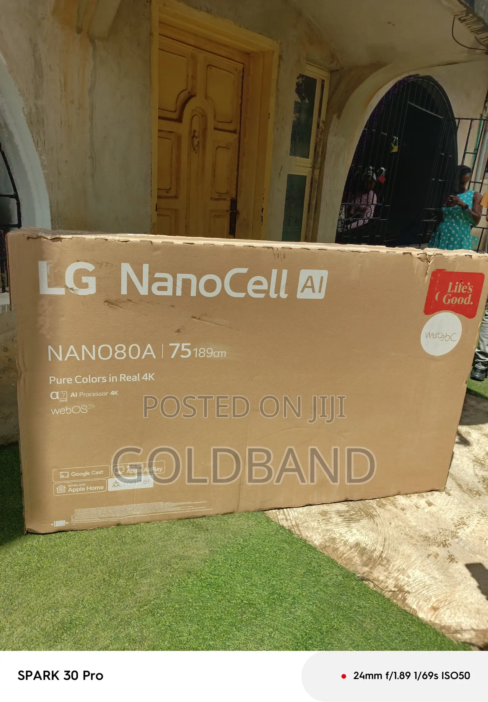 LG NANO80A 75′′ NanoCell Smart TV – New Home Entertainment Hub
