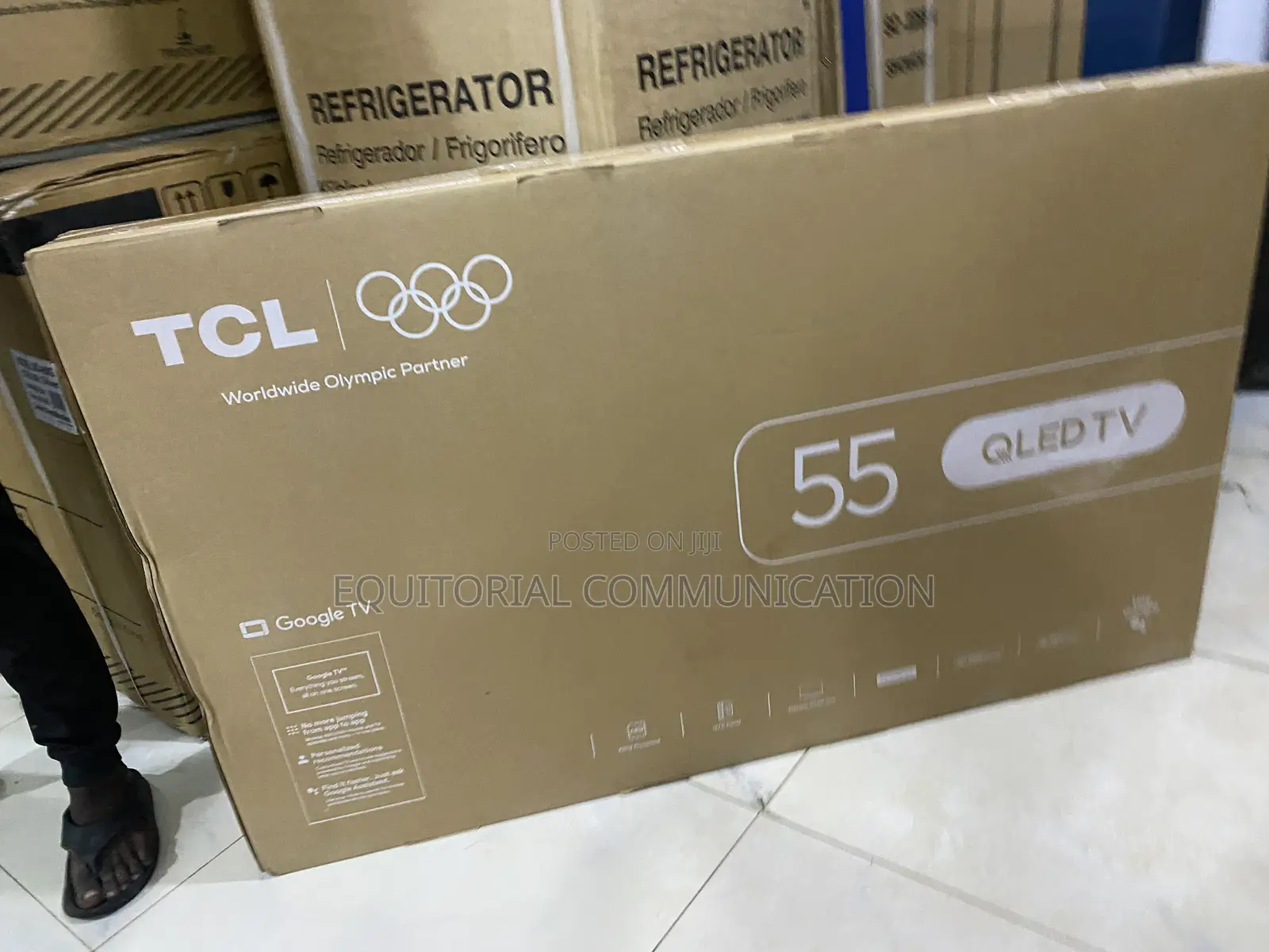 TCL 55 Inch QLED Family Entertainment TV