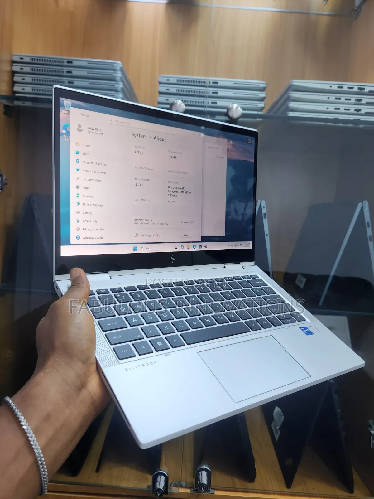 Laptop HP EliteBook 830 G8 16GB Intel Core i7 SSD 512GB