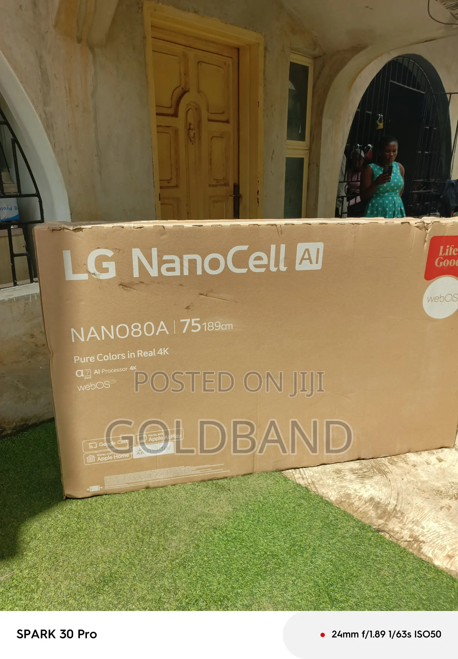LG 75-Inch NANO80A Smart NanoCell TV – Make Every Scene Bigger