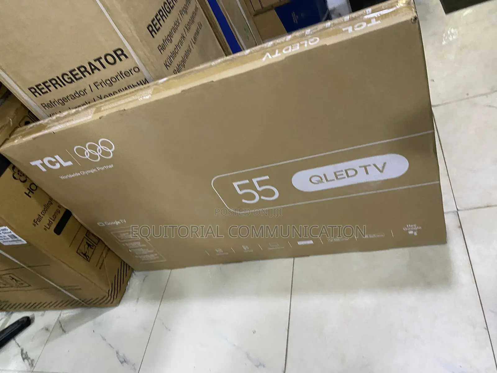 TCL 55 Inch QLED Flat Screen Television