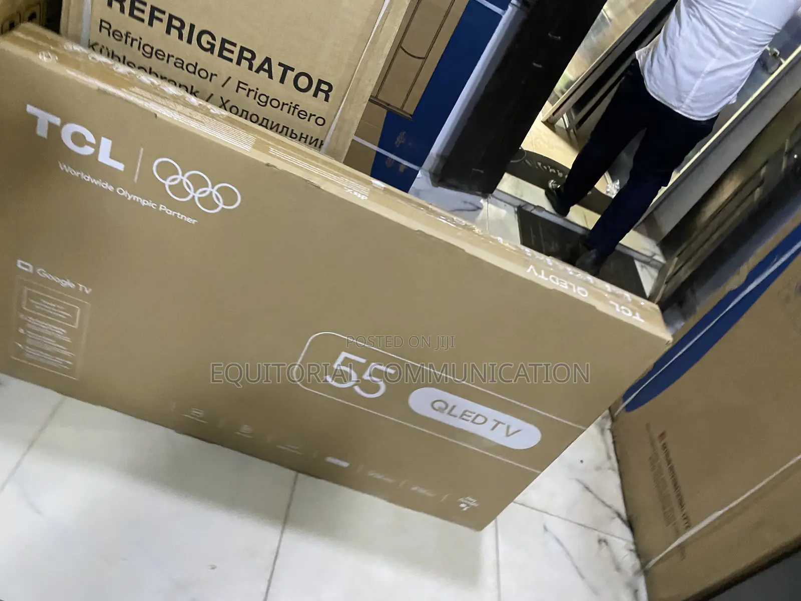 TCL 55 Inch QLED Flat Screen Television