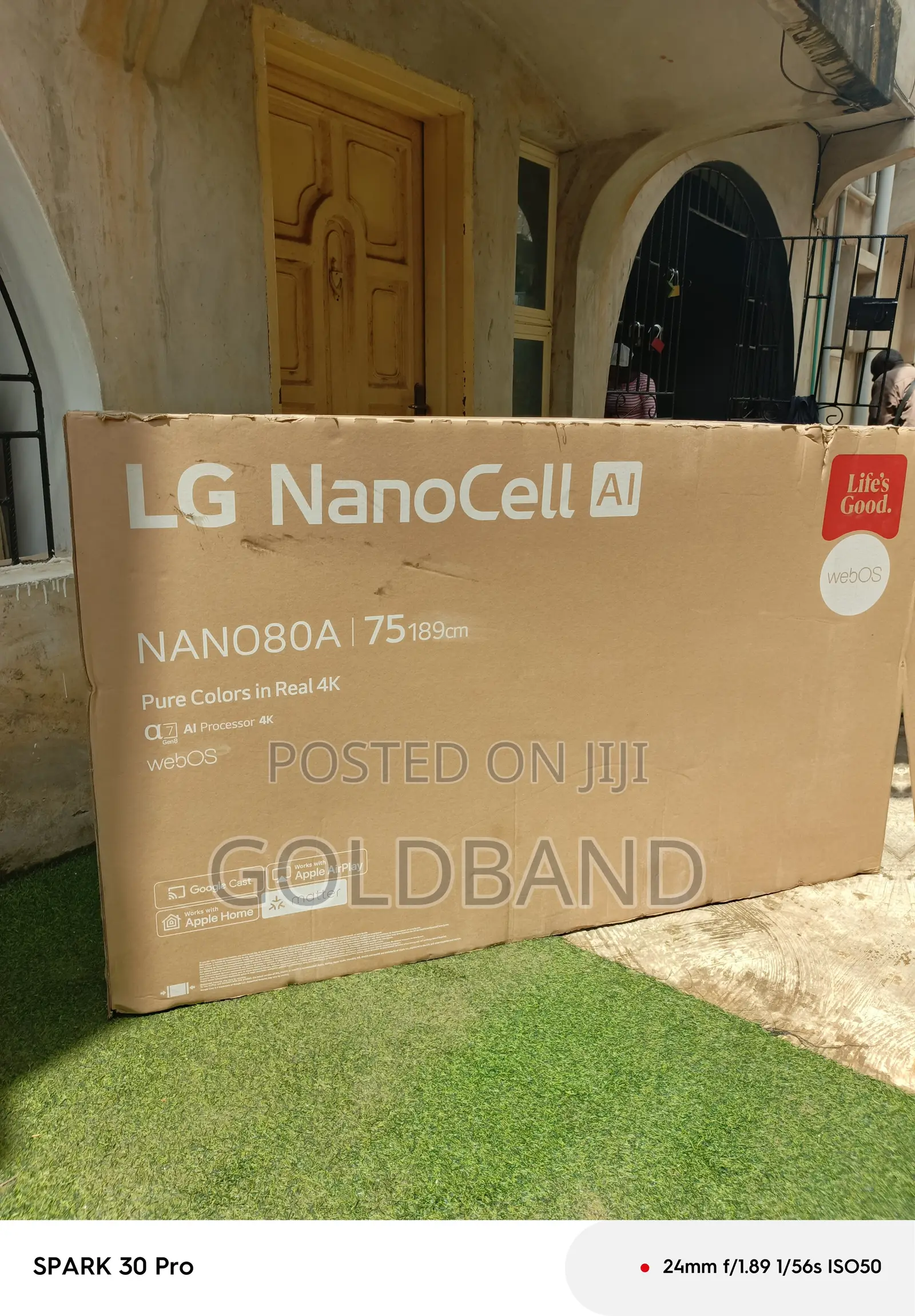 LG 75′′ NANO80A NanoCell Smart TV – Step Into the Bigger Picture