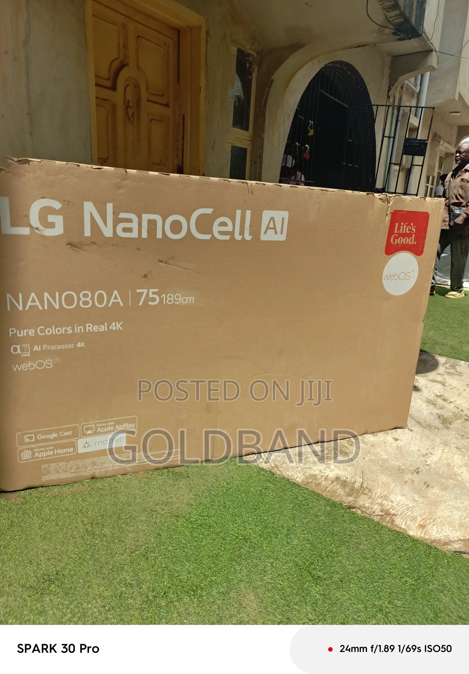 LG 75′′ NANO80A NanoCell Smart TV – Step Into the Bigger Picture