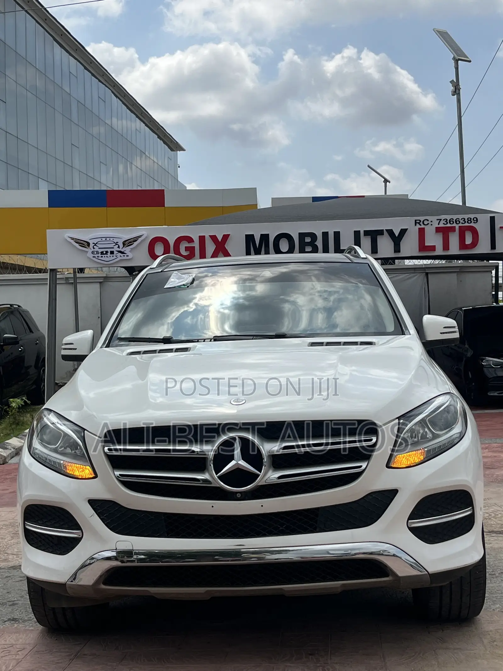 Mercedes-Benz GLE-Class 2015 White