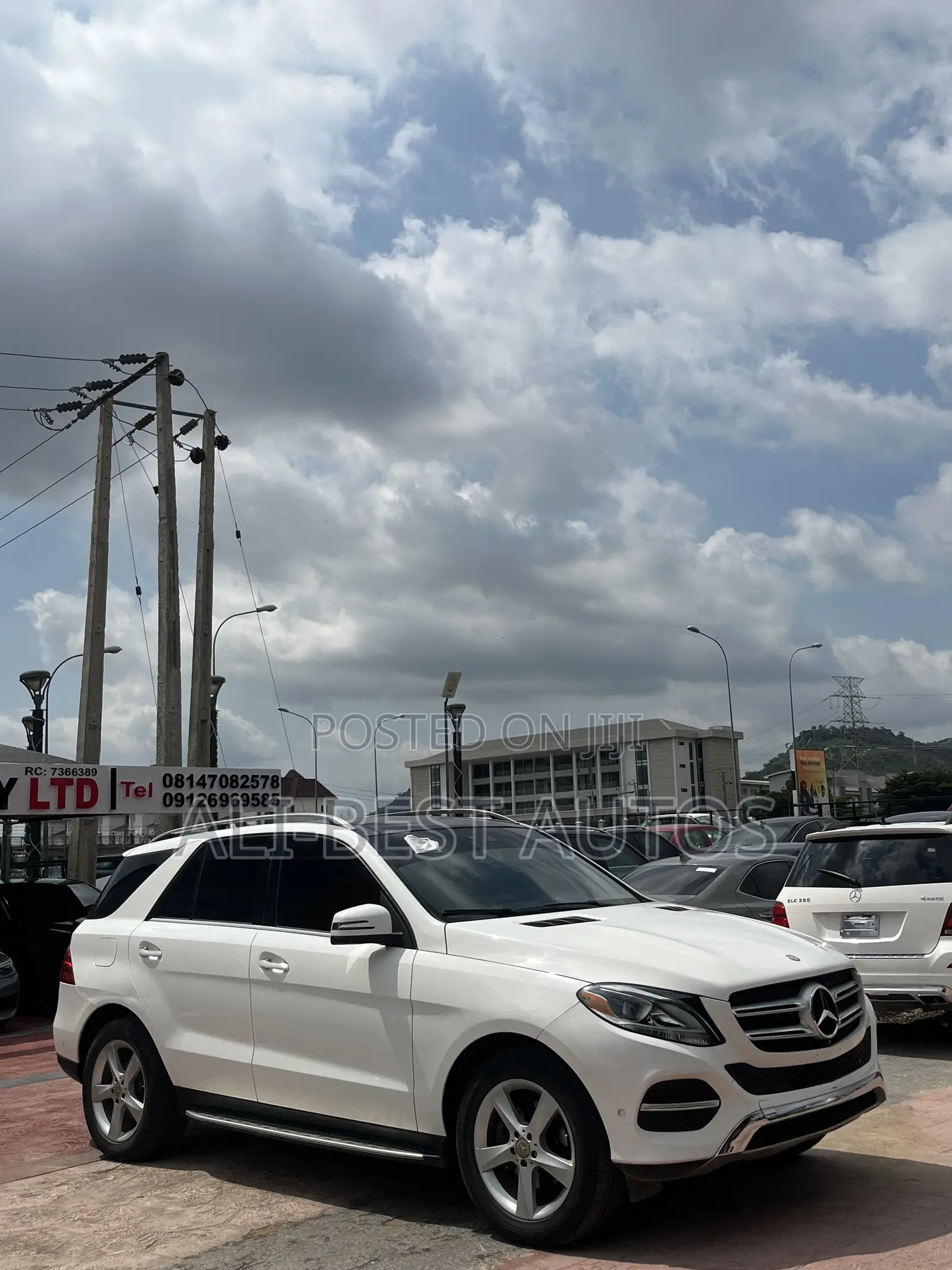 Mercedes-Benz GLE-Class 2015 White