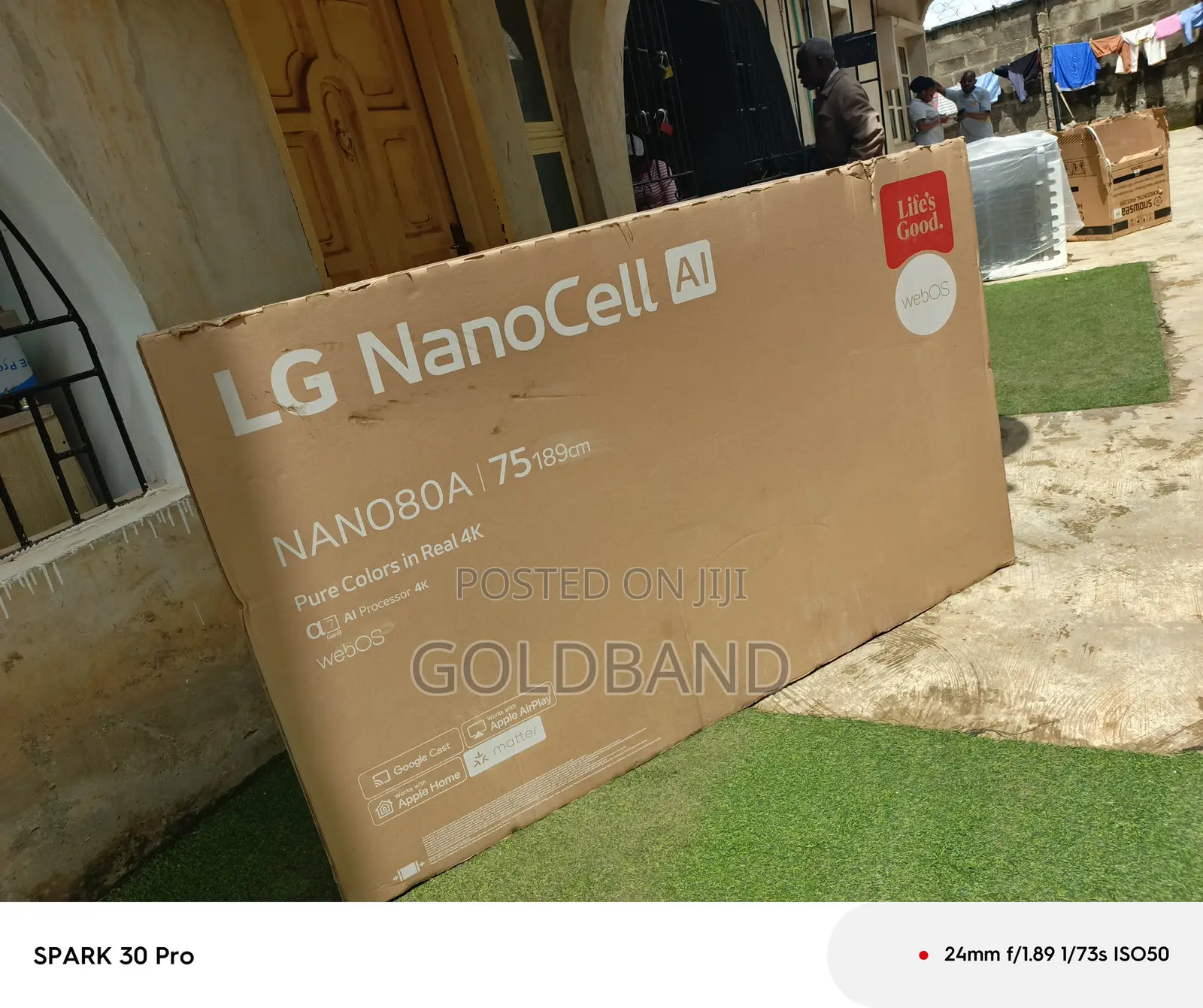 LG NANO80A 75' NanoCell Smart TV – Bring Home the Wow Factor