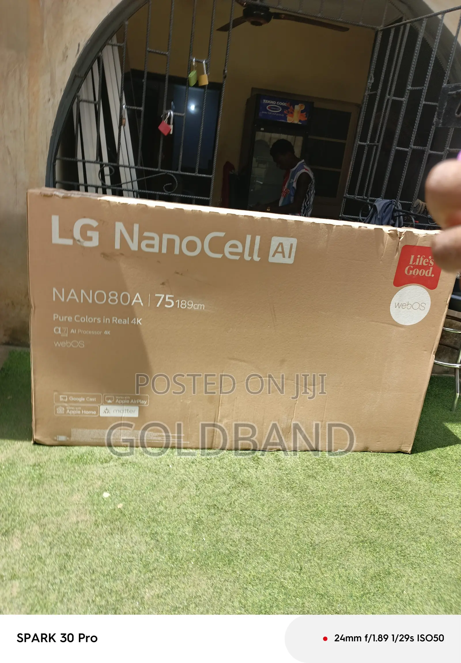 LG 75′′ NANO80A UHD NanoCell Smart TV – The Bigger Way to Watch