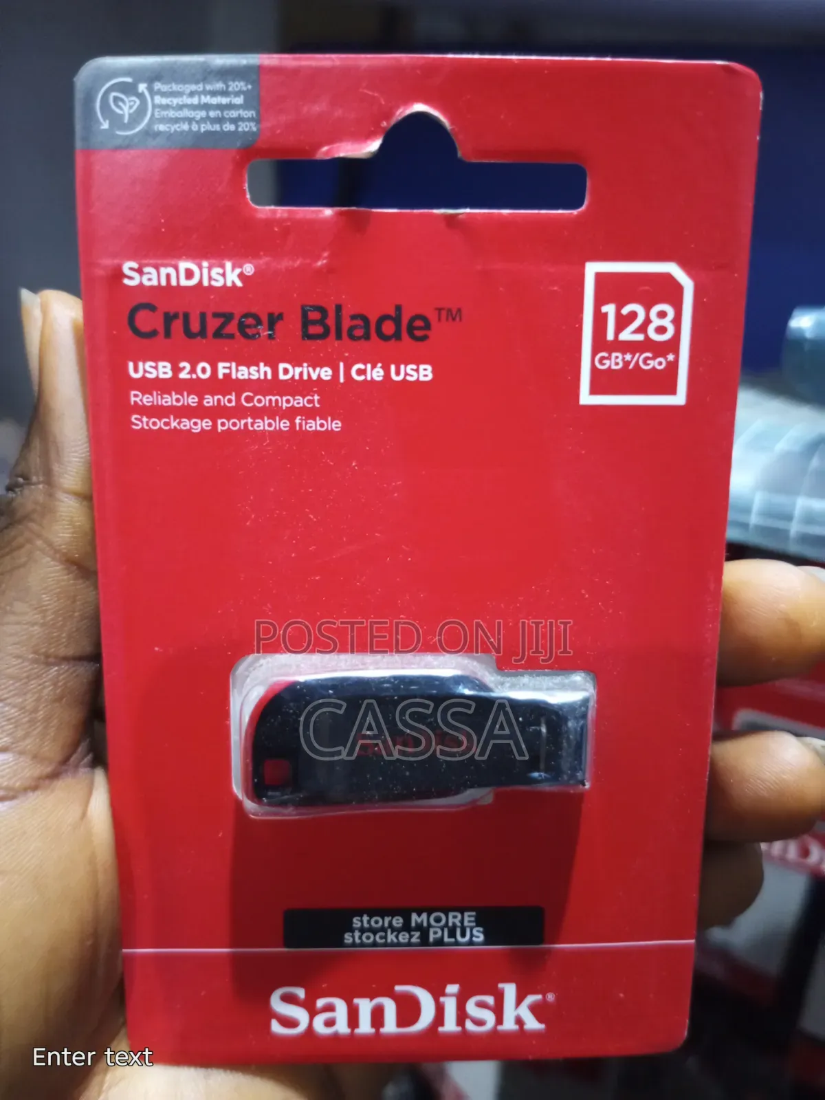 Original SanDisk Cruzer Blade 64GB USB 2.0 Flash Drive