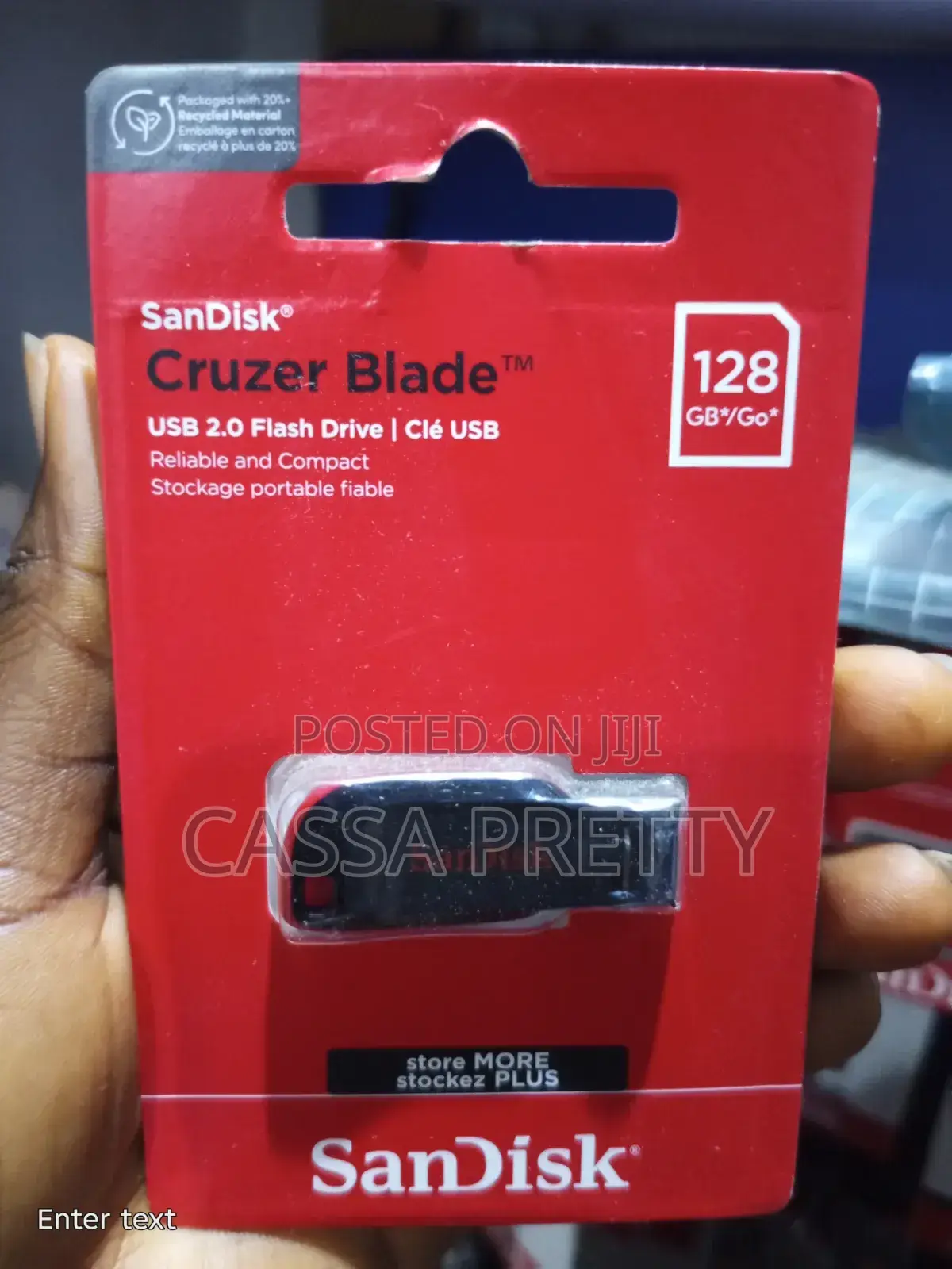 Original SanDisk Cruzer Blade 64GB USB 2.0 Flash Drive