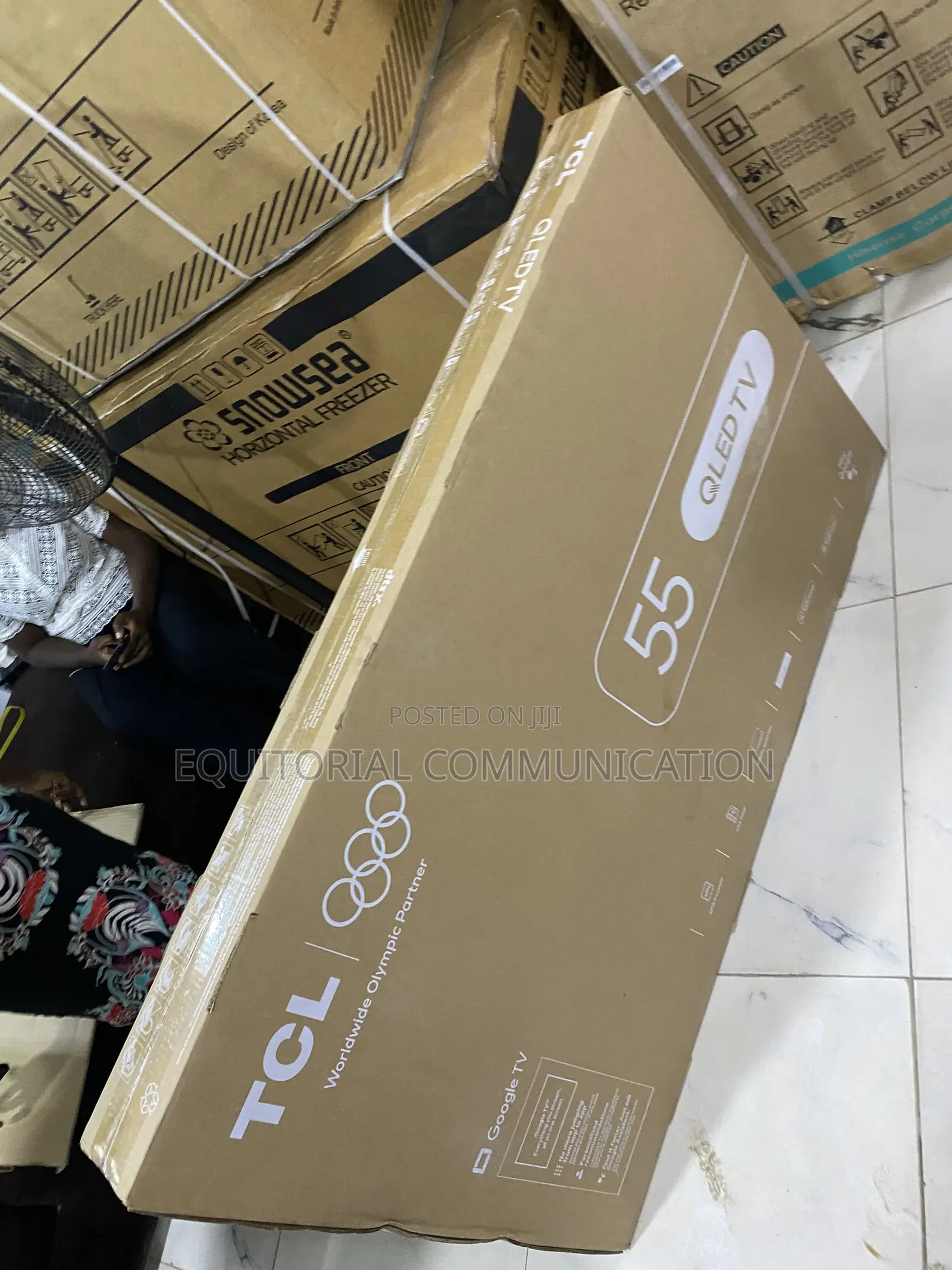 TCL 55T6D Smart Flat Screen TV