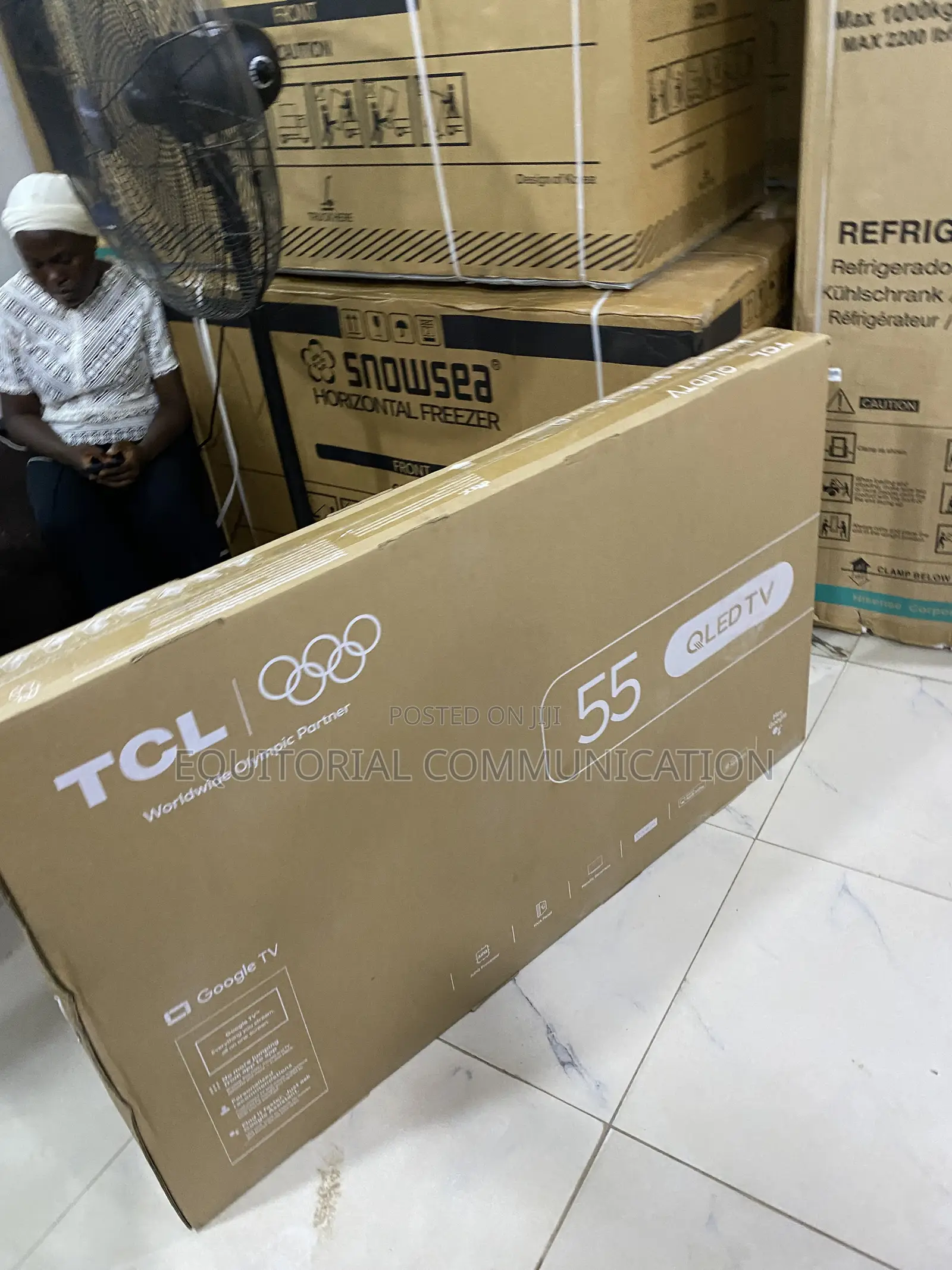 TCL 55t6d 55 Inch 100v-240v Smart TV