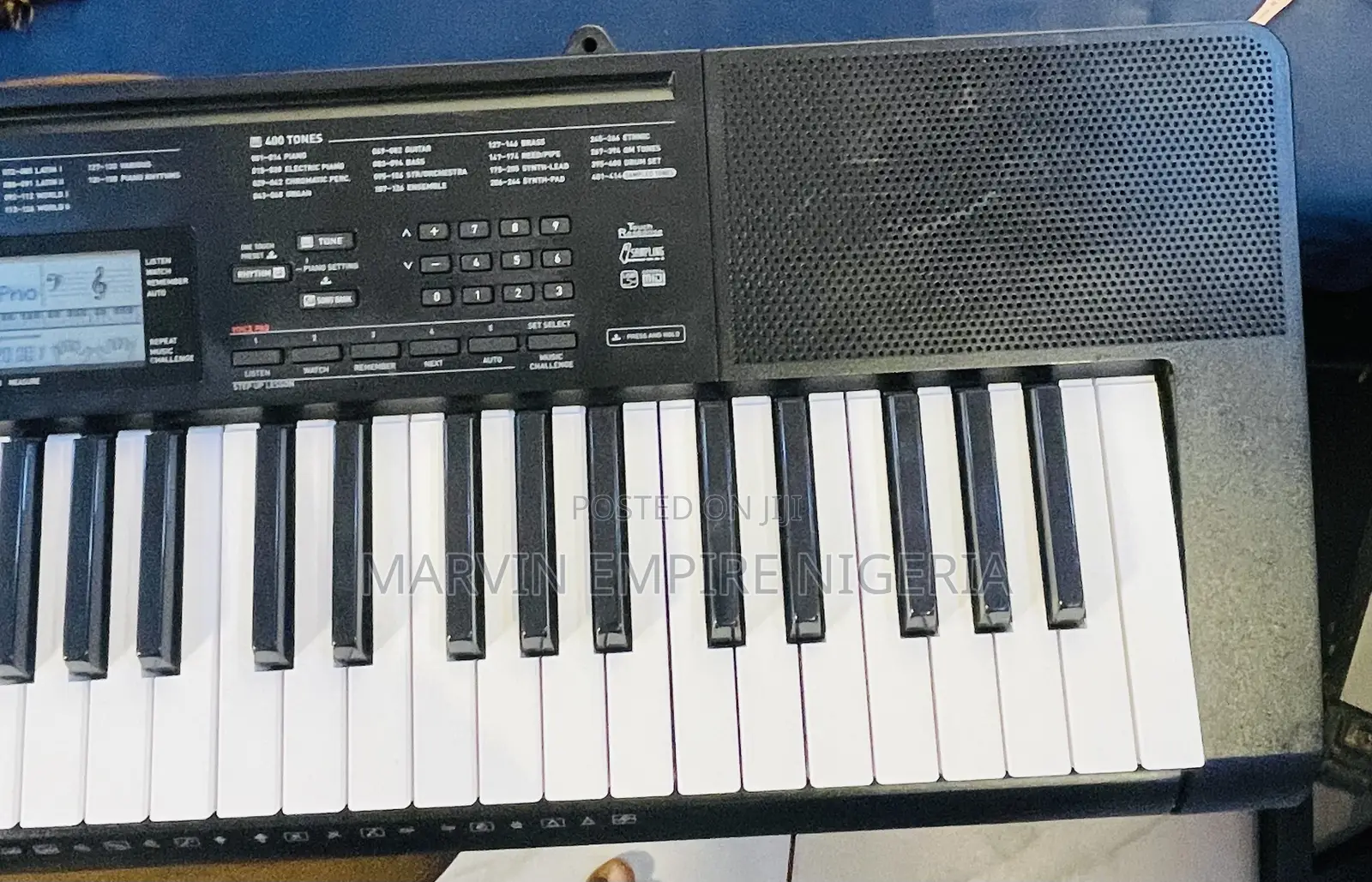 Neat as New Casio CTK-3200 Black Keyboard With Pitch-Bend and Adapter