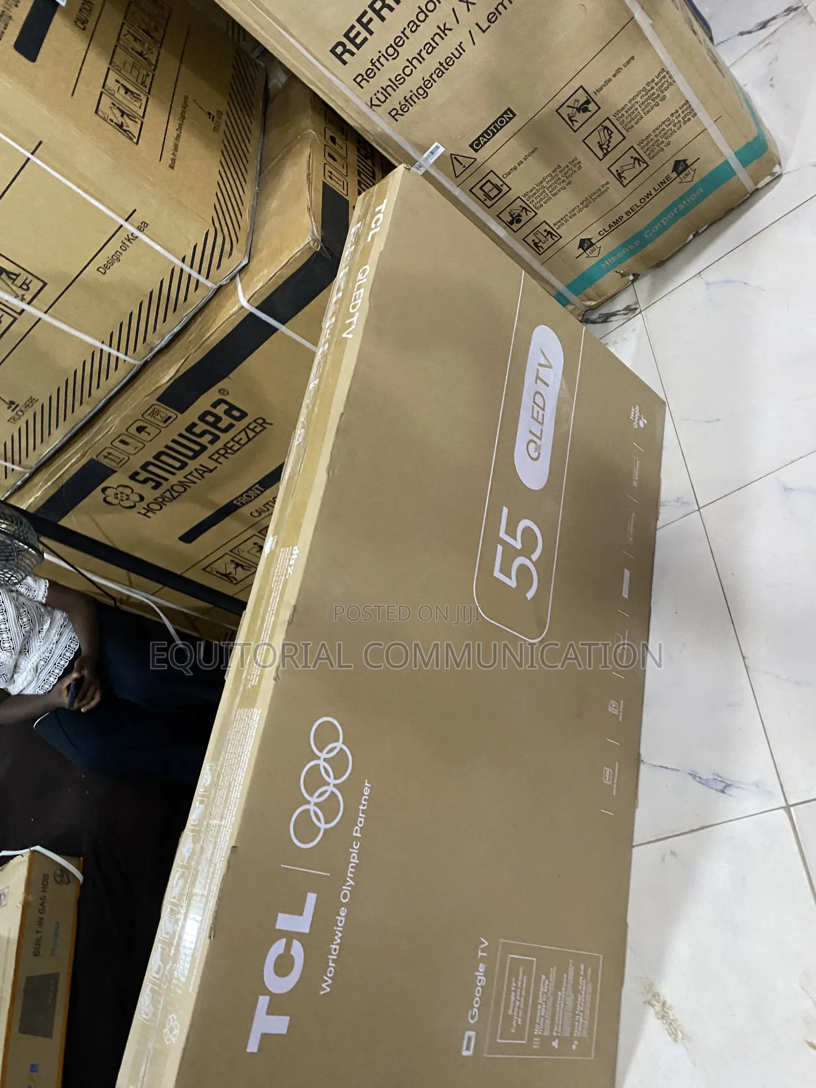 TCL 55 Inch QLED Screen Smart Television
