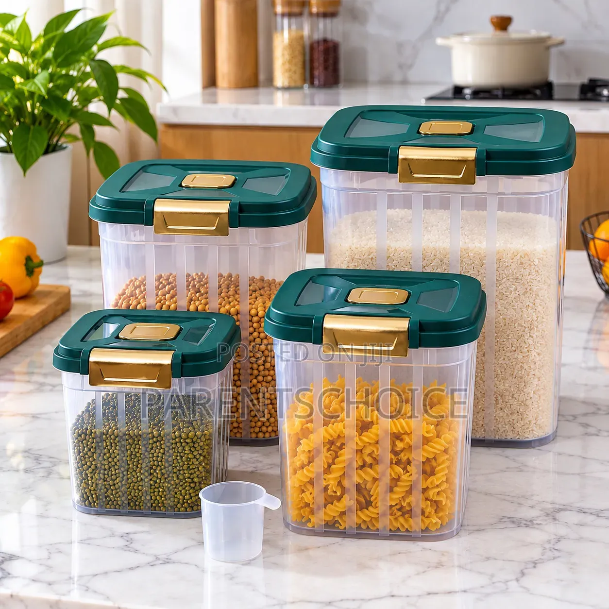 Rice Storage Container With Wheels- 25kg / 15Kg