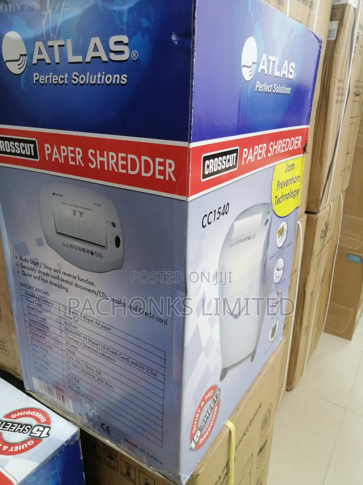 Atlas Paper Shredder Cc1540