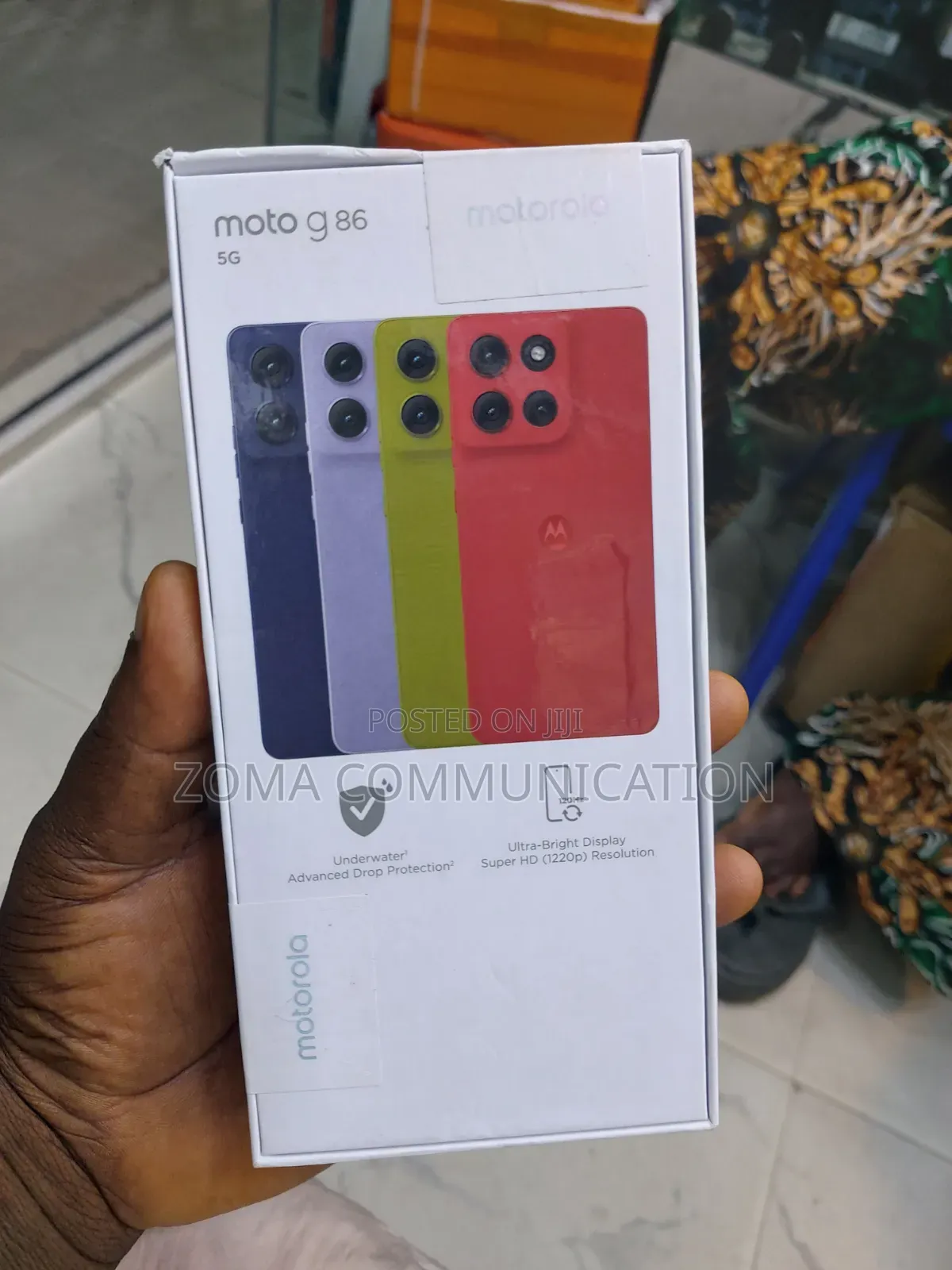 New Motorola Moto G86 5G 256 GB Black