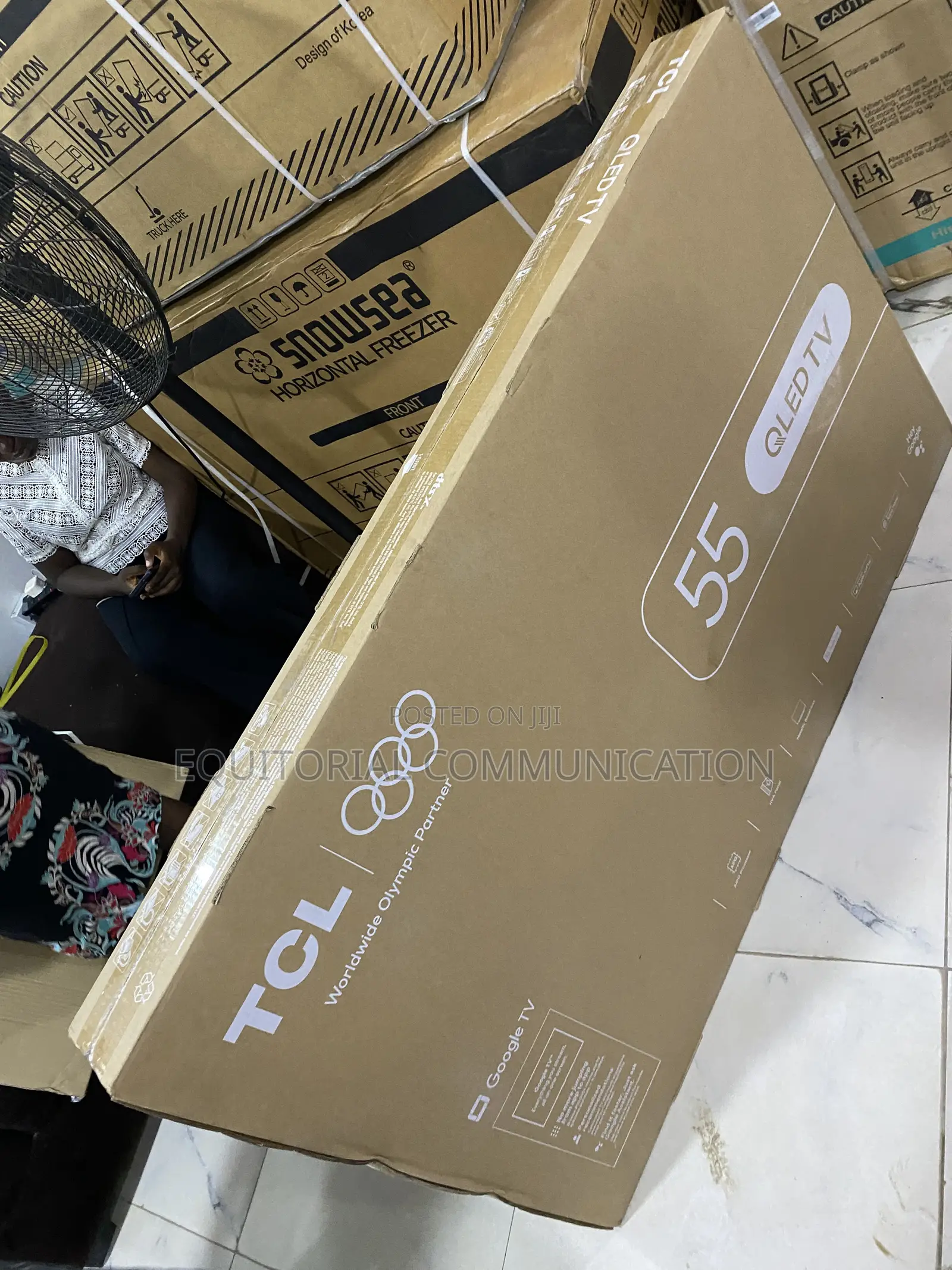 TCL 55 Inch QLED Viewing Experience TV