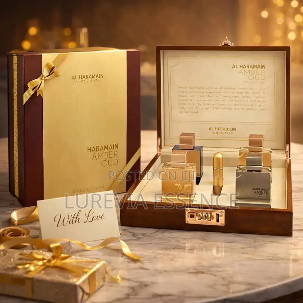 Amber Oud Collection Gift Set — Al Haramain