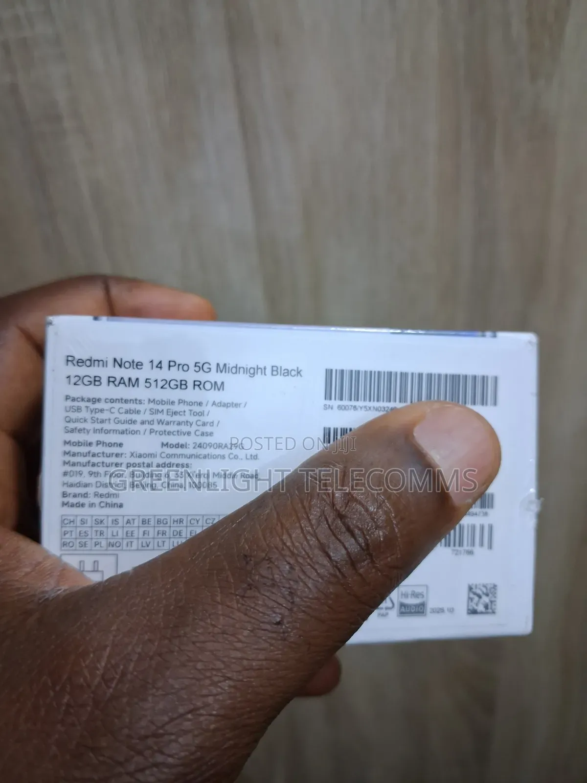 New Xiaomi Redmi Note 14 Pro 5G 512 GB Red
