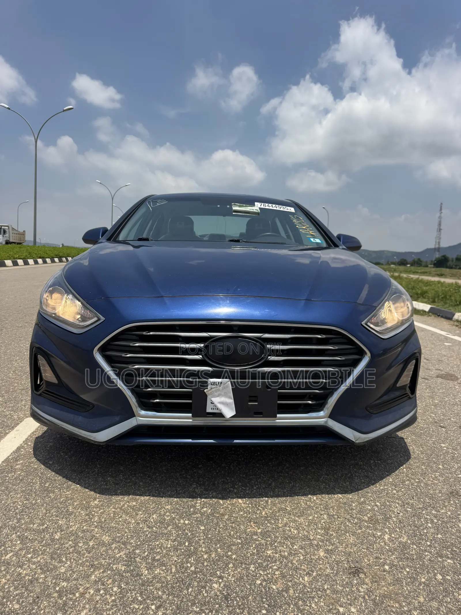 Hyundai Sonata 2019 Blue