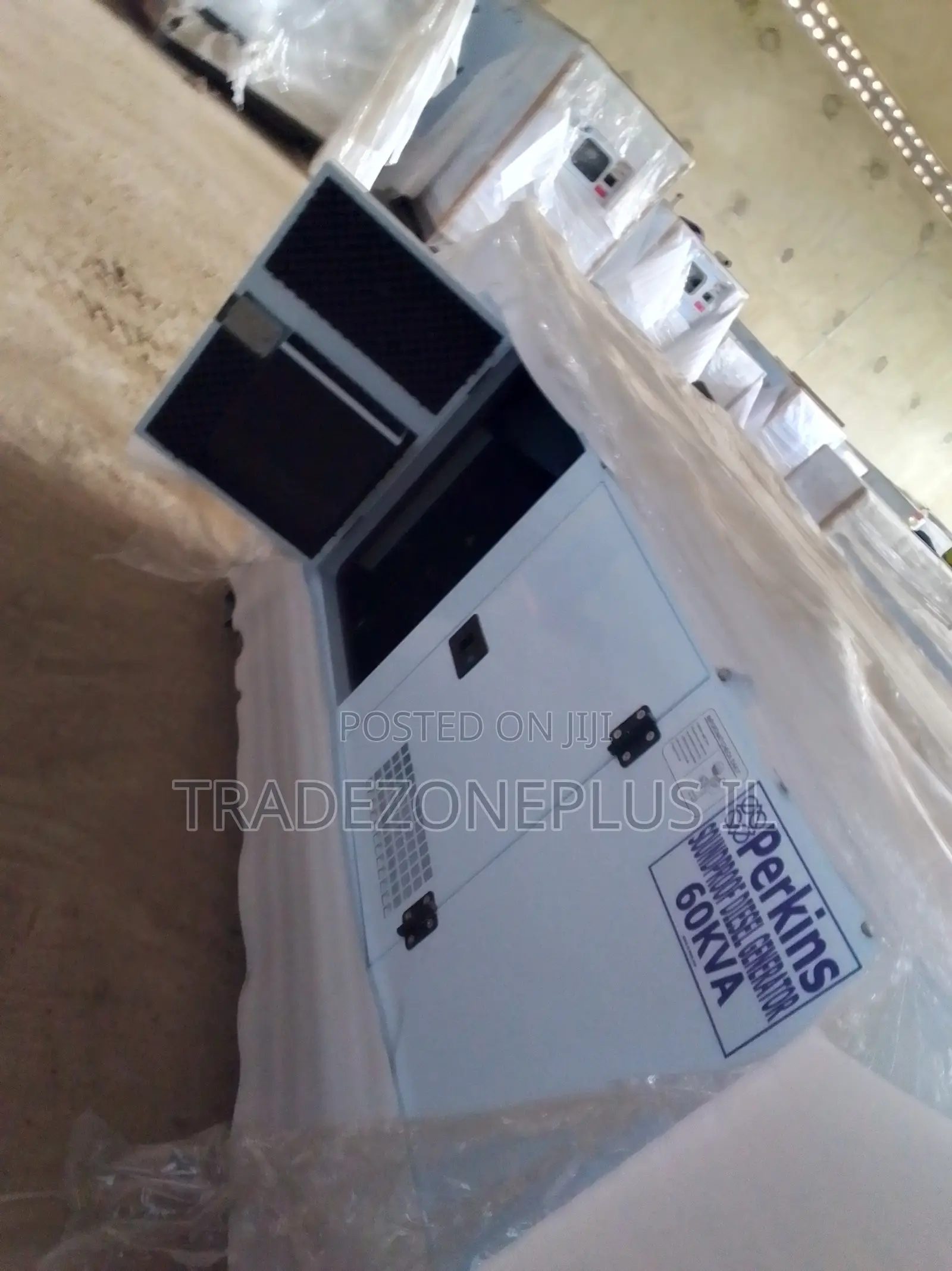 Perkins 60KVA Silent Genset for Business Use