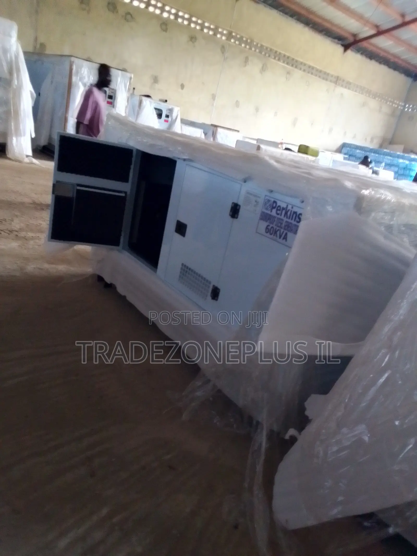 Perkins 60KVA Silent Genset for Business Use