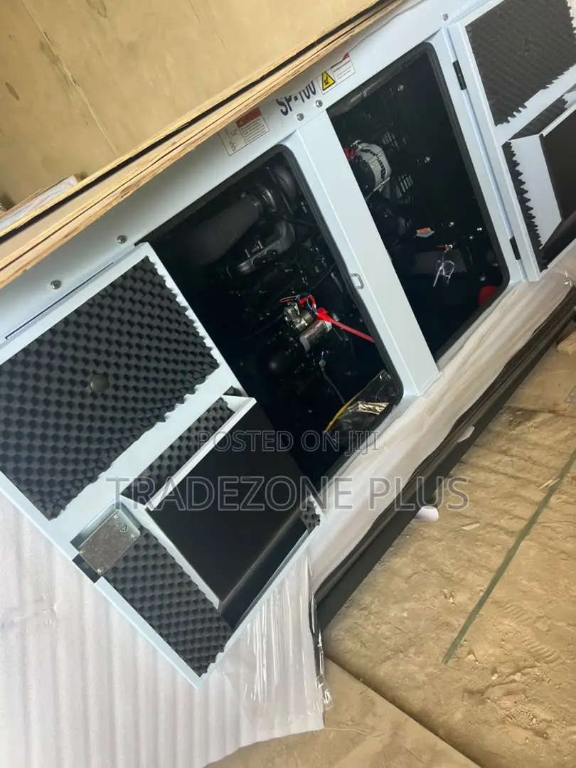 Heavy Duty Perkins 100kVA Soundproof Genset