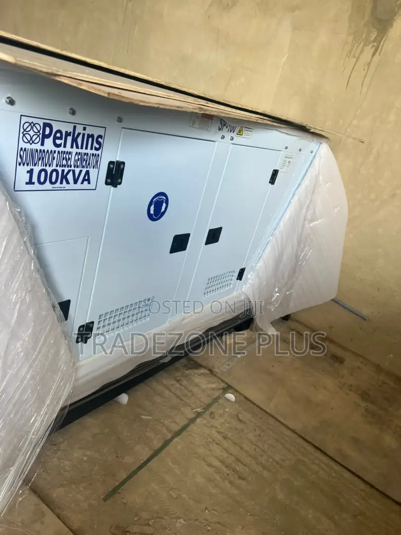 Heavy Duty Perkins 100kVA Soundproof Genset