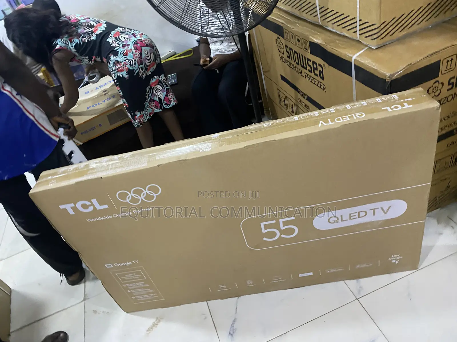 TCL 55T6D 55 INCH Entertainment Centre Television