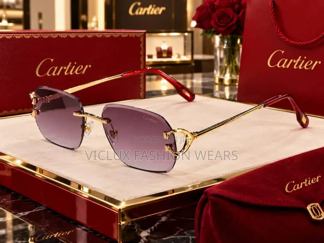 High Quality Cartier Unisex Sunglasses