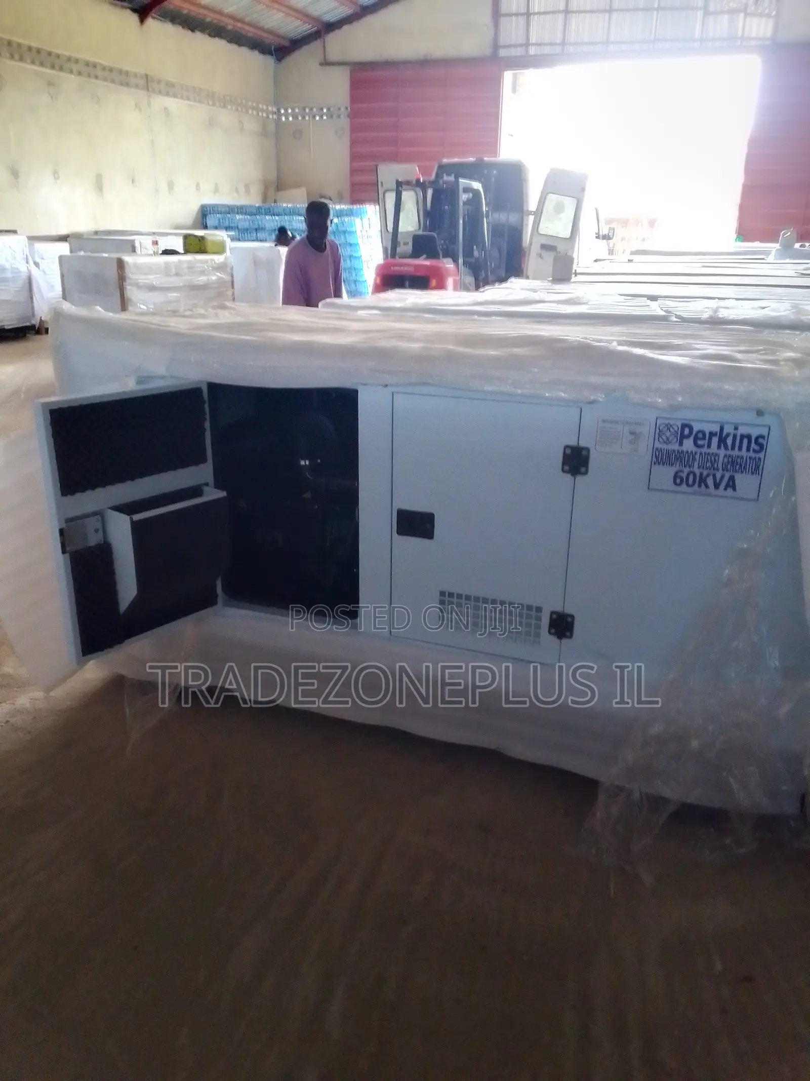 Perkins 60KVA Generator With Acoustic Canopy