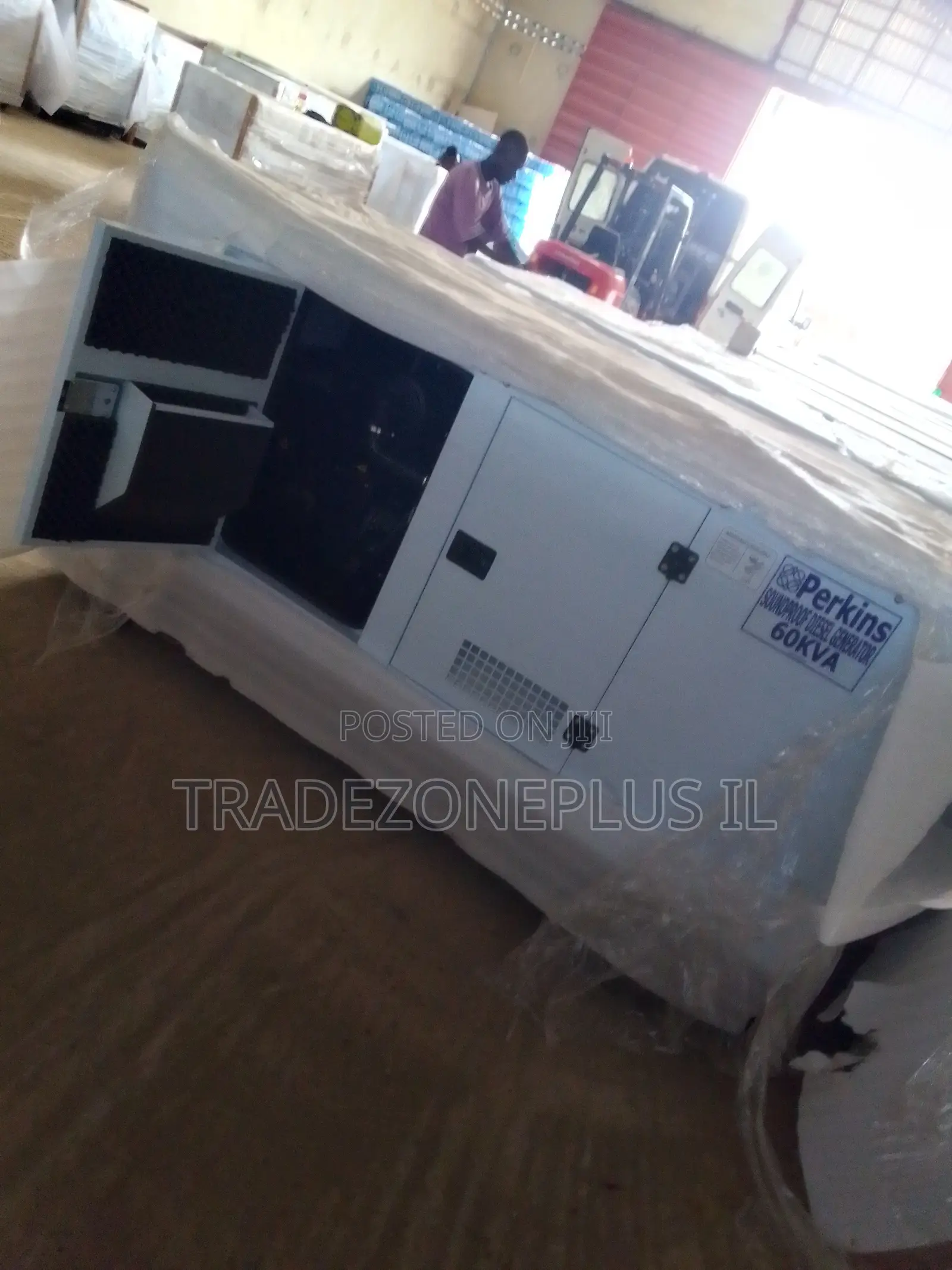 Perkins 60KVA Generator With Acoustic Canopy