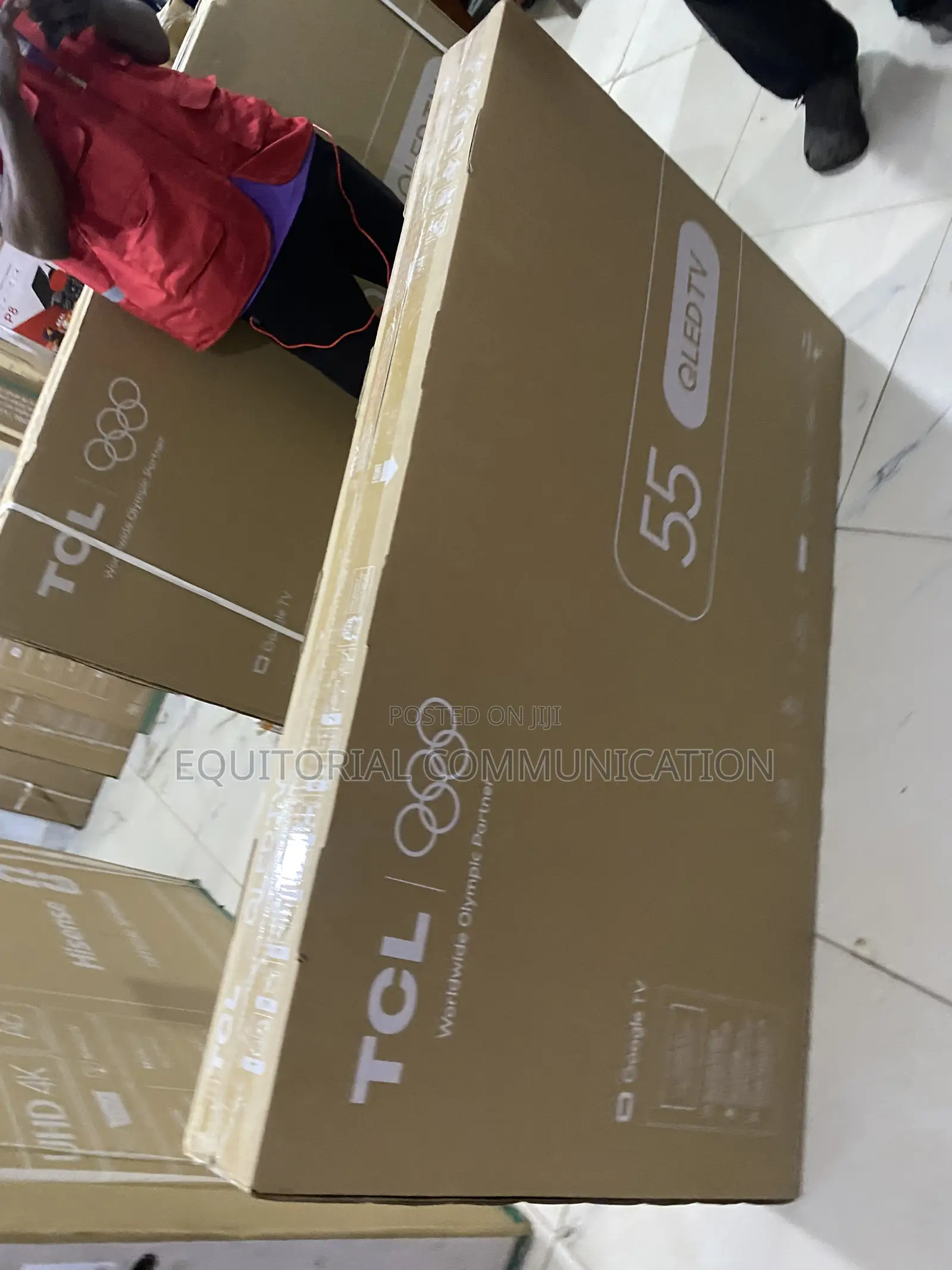 TCL 55 Inch QLED Screen Home TV