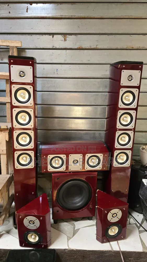 Uk Used Orpheo Tower Full Set Speakers