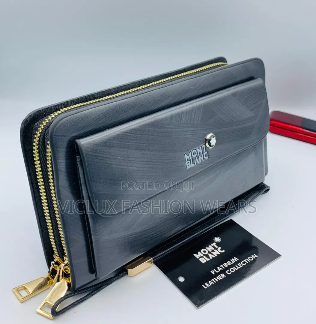 Montblanc High Quality Men's Hand Purse