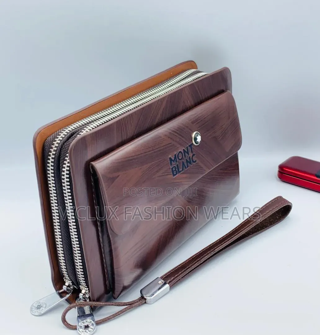 Montblanc High Quality Men's Hand Purse