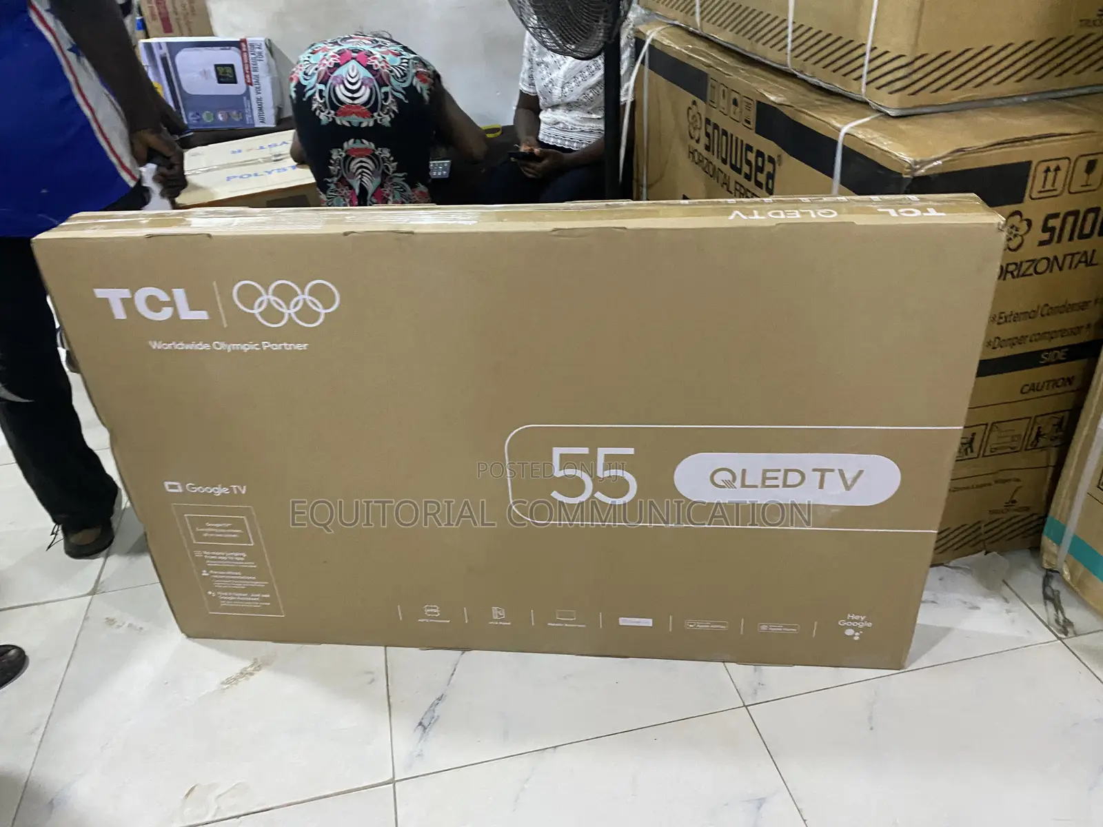 TCL 55 Inch Smart QLED Family TV