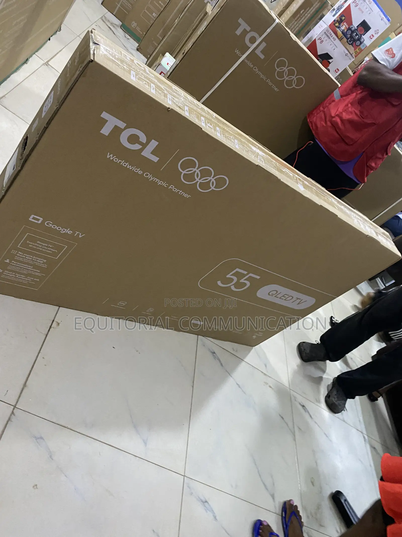 TCL 55 Inch Smart QLED Family TV
