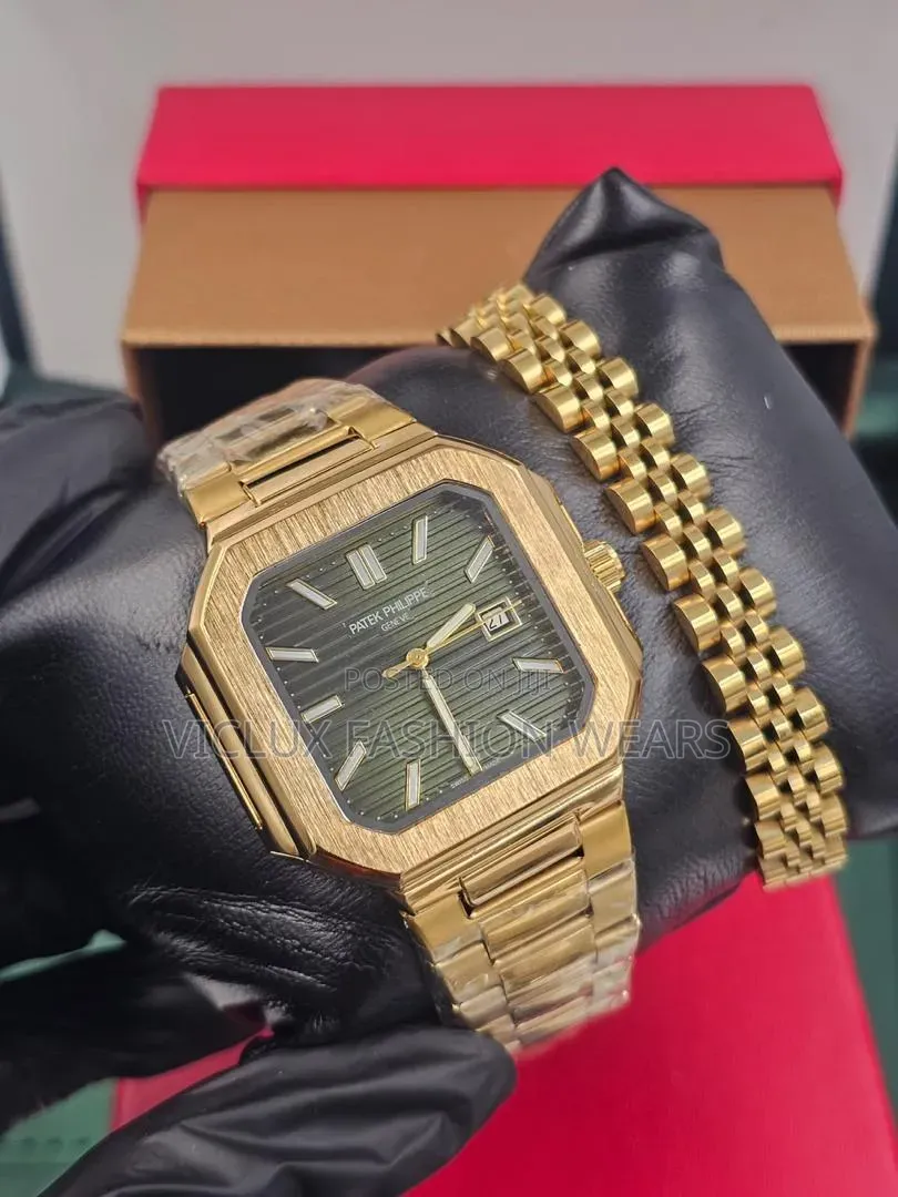 High Quality Patek Philippe Mens Watch With Bracelet