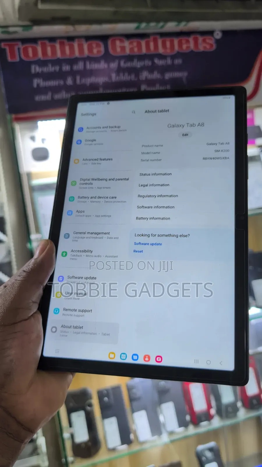 Samsung Galaxy Tab A8 10.5 (2021) 128 GB Gray