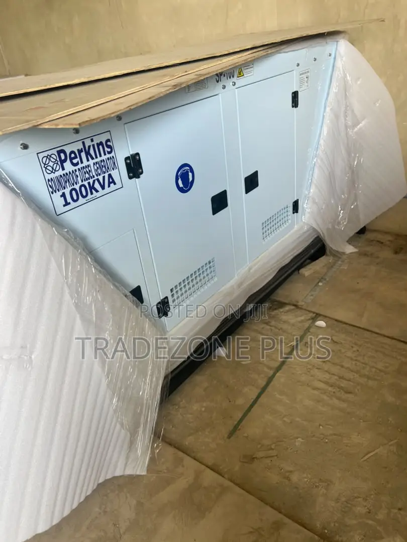 Quality Perkins 100kVA Soundproof Genset