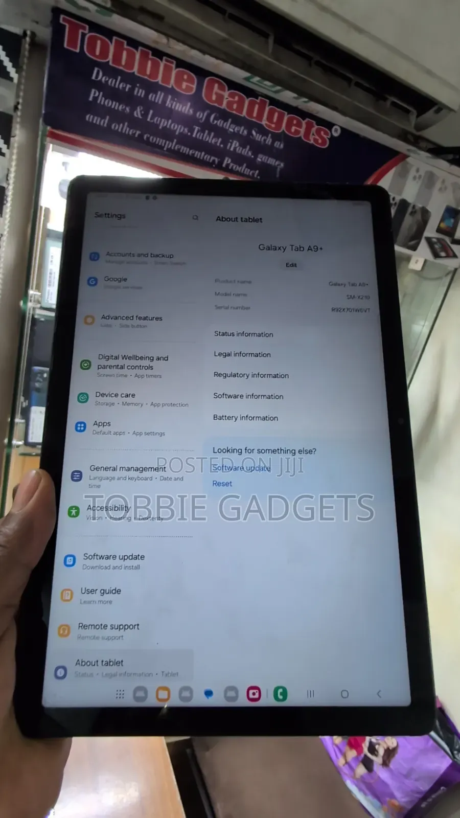 Samsung Galaxy Tab A9+ 64 GB Gray