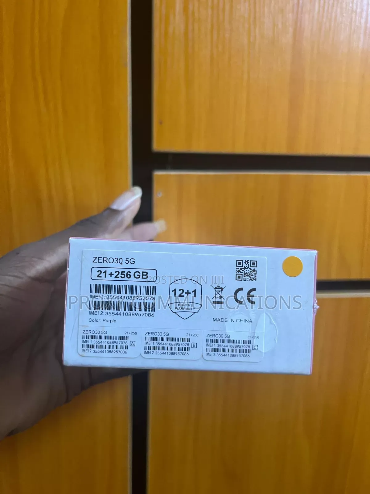 New Infinix Zero 30 256 GB Black