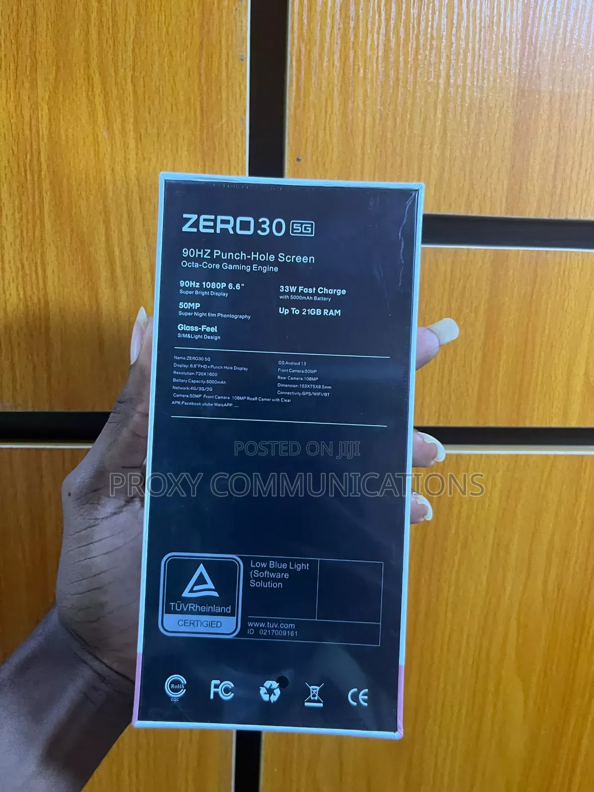 New Infinix Zero 30 256 GB Black