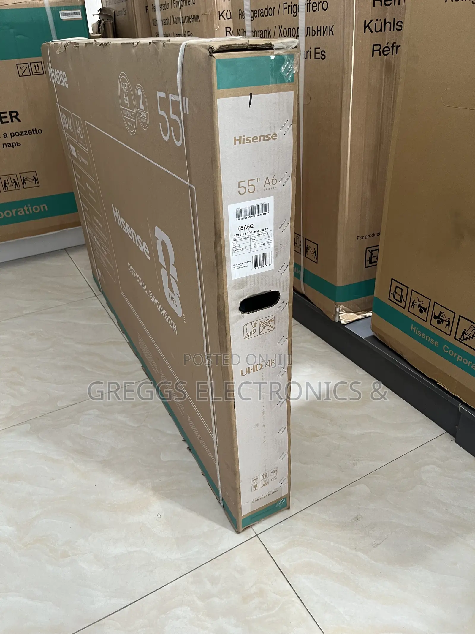 Hisense 55” UHD Smart TV A6Q